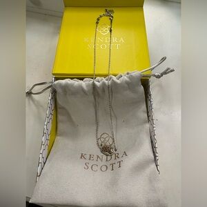 Kendra Scott Silver Filigree Necklace
